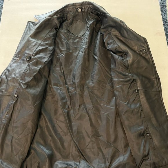 Laura Leigh Ltd. Leather Jacket Double Breasted - Picture 7 of 9